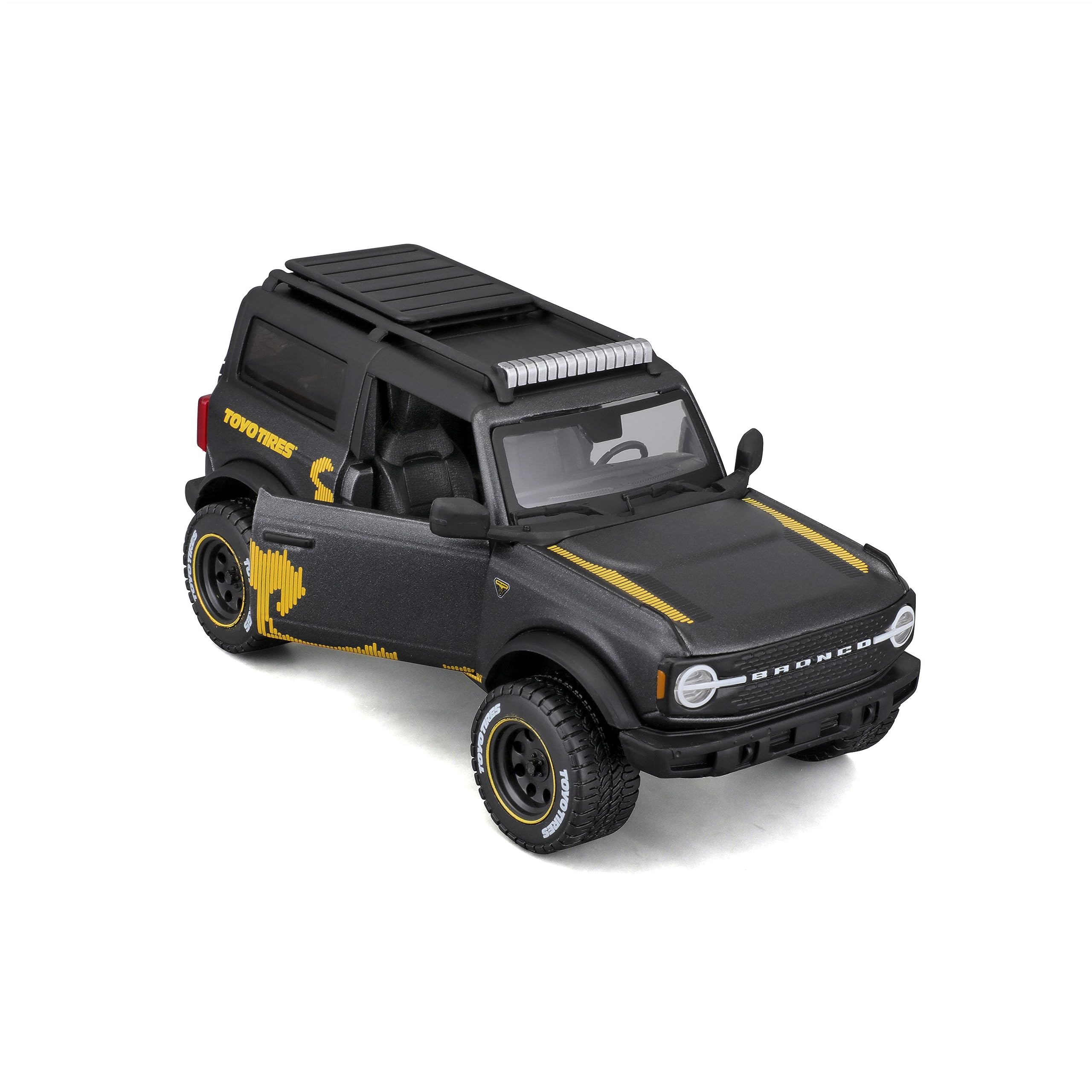 ミニカー 1:24 2021 Ford Bronco Open Top 33847-L__94325.1736809695.1280